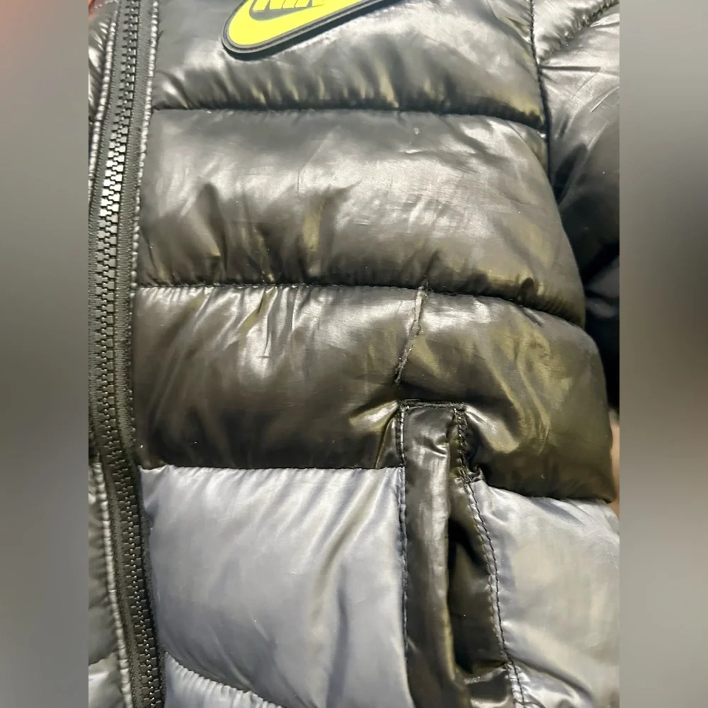 Nike Puffer Jacket Coat Toddler SZ. 2T Colorblock Just Do It
